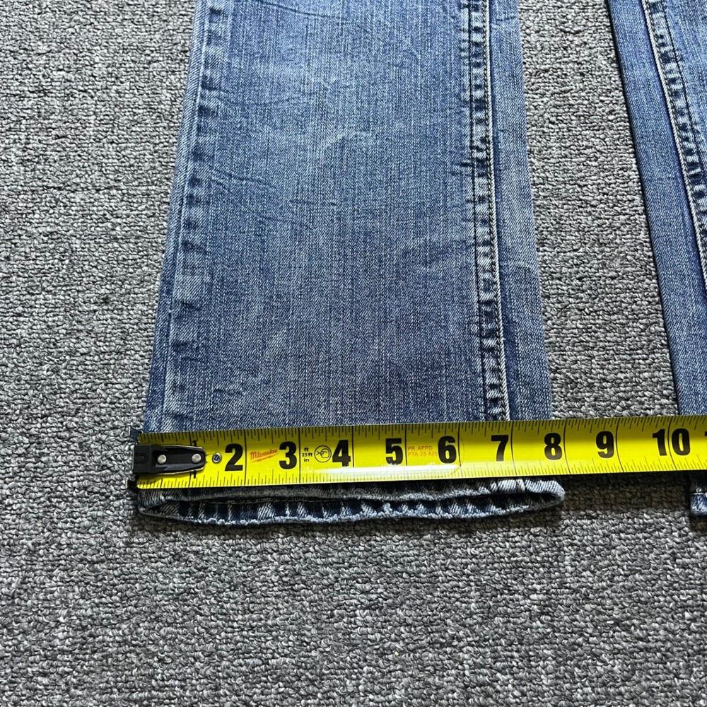 Vintage Silver Jeans Lola Bootcut Jeans Size 28 Blue Light Wash Y2K Low Rise - Picture 9 of 9